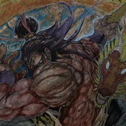 Lu Bu from Record of Ragnarök