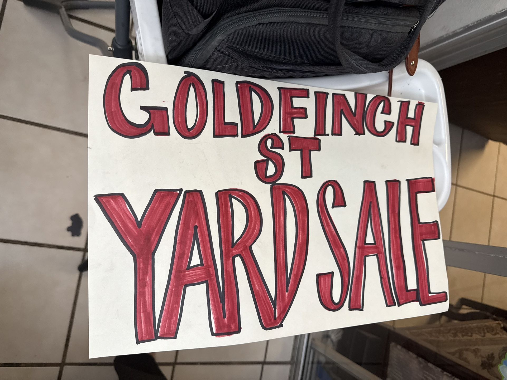 Yard Sale