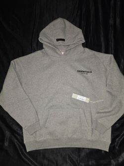 Fear of God Essentials Hoodie, Dark Oatmeal, Sizes S, M, L & XL