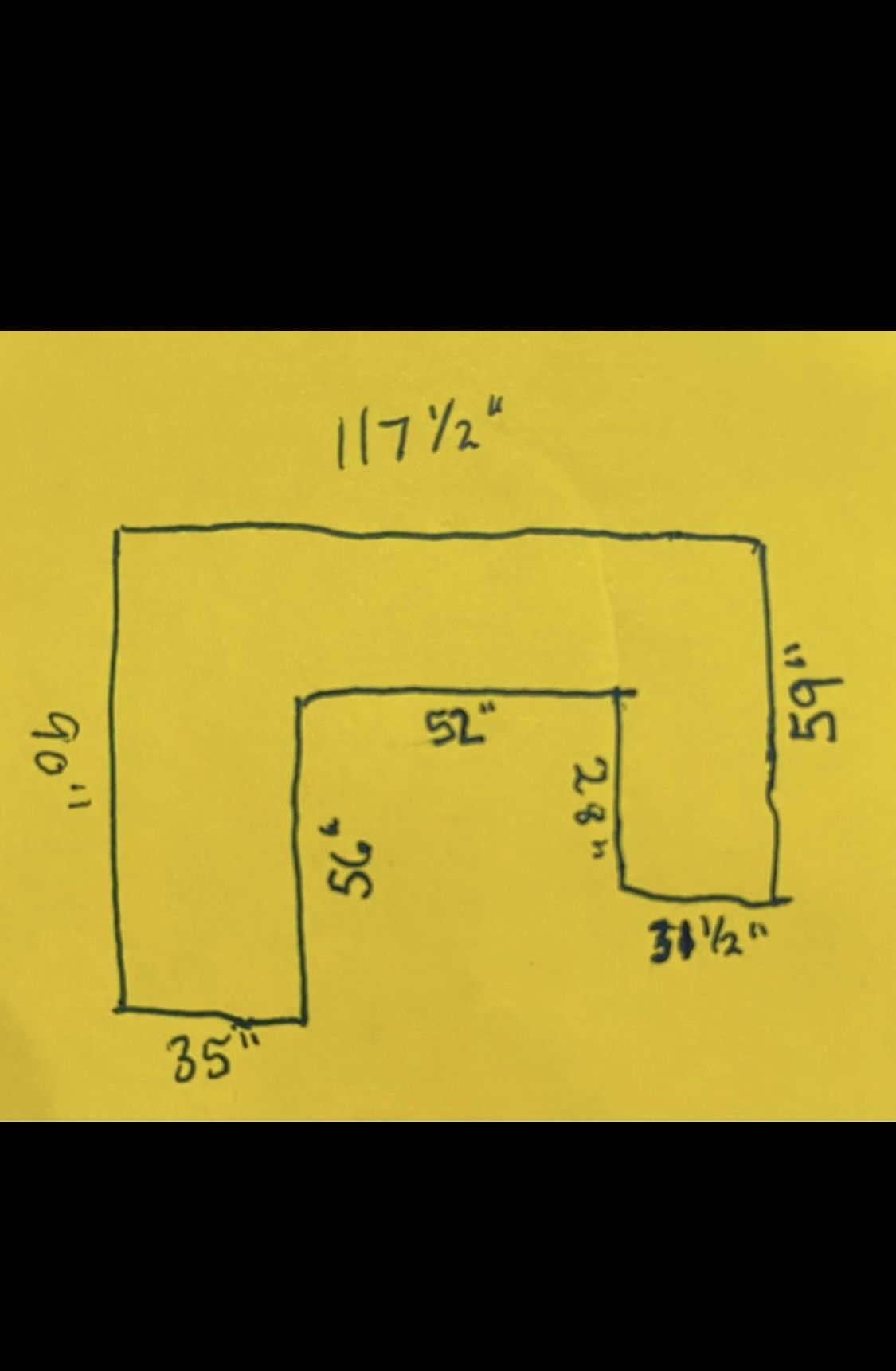 Pier 1 Imports Sectional Sofa FREE Delivery Available for Sale in