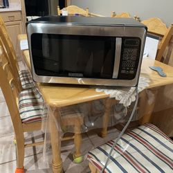 Black Deckers Microwave Counter Top Steel Black Color 