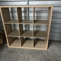 9 Cube Organizer- Natural Color 