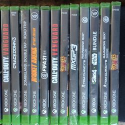 Xbox one, PlayStation 4, PlayStation 5 video games - I can trade for other games or sell - new and sealed video games