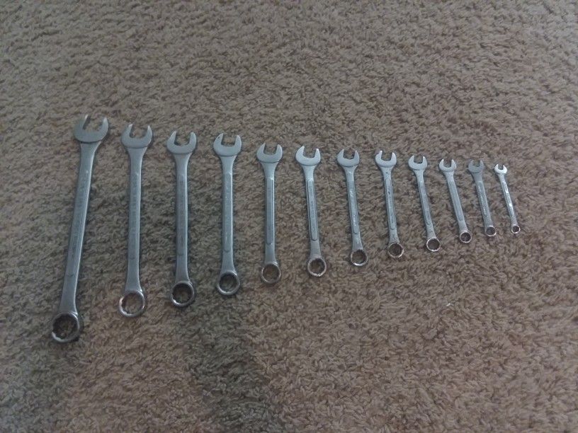 Drop Forge Steel Wrench Set