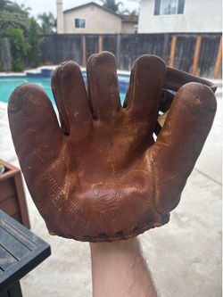 Vintage Spalding Split Finger Baseball Glove- Great Condition!