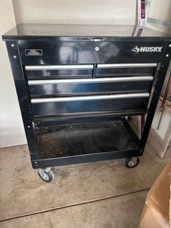 Husky Rolling Tool Cabinet with Drawers