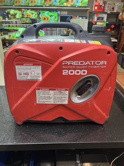 Predator 2000 Super Quiet Generator 110504-1 JAR