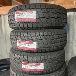 245/70/17 Landspider All Terrain‼️ EACH TIRE $125/ CADA LLANTA- INSTALLED AND BALANCED