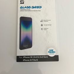 New 3rd Gen iPhone SE Glass Screen Protector