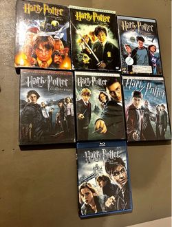 Harry Potter DVD's (Qty 7)