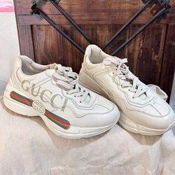Gucci Rython Sneaker Women Size 38. 