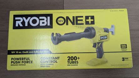 Ryobi 18v ONE+ 10oz. Caulk and Adhesive Gun