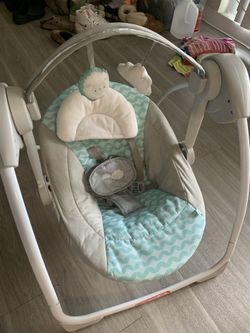 Bright Starts Portable Swing