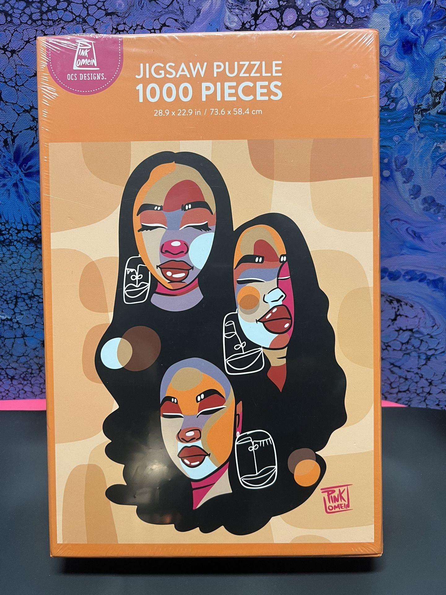 Modern Abstract Black Women Puzzle