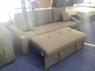 Gray Sofa Bed