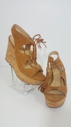 Ivanka Trump Suede Platform Wedges size M7