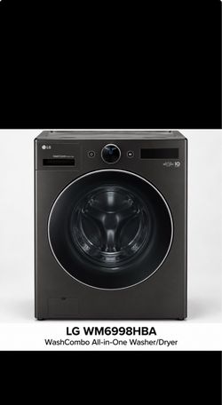 LG WM6998HBA WashCombo All-in-One Washer/Dryer