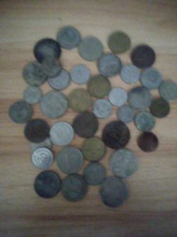 A Whole Jar Full Of Foreign Coins