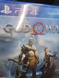 God of war game for the play station 4