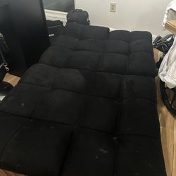 Black Futon Couch