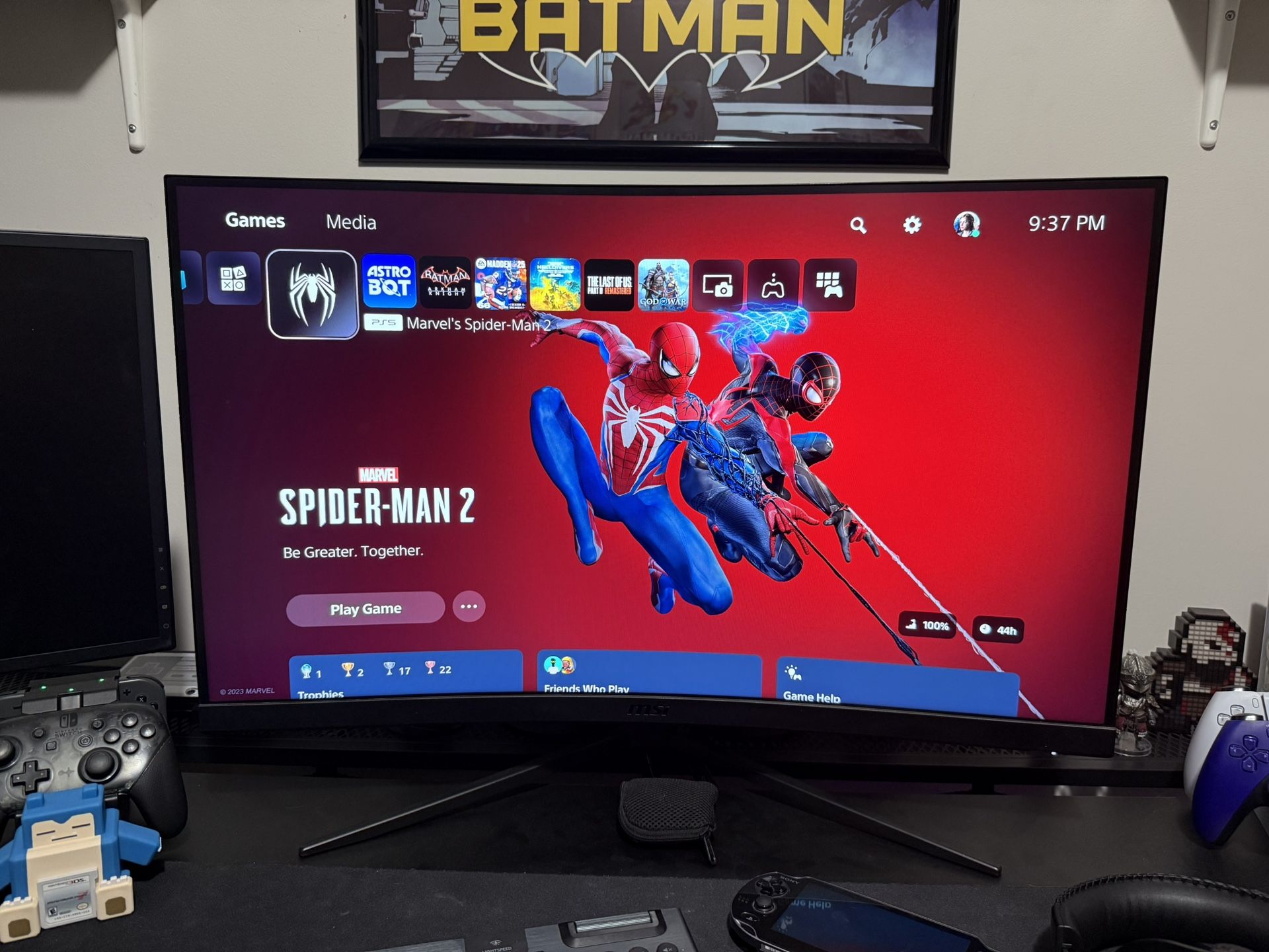 MSI 32’ 1440p 144hz Curved Gaming Monitor