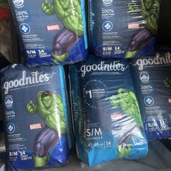 “Goodnites” Pull-ups