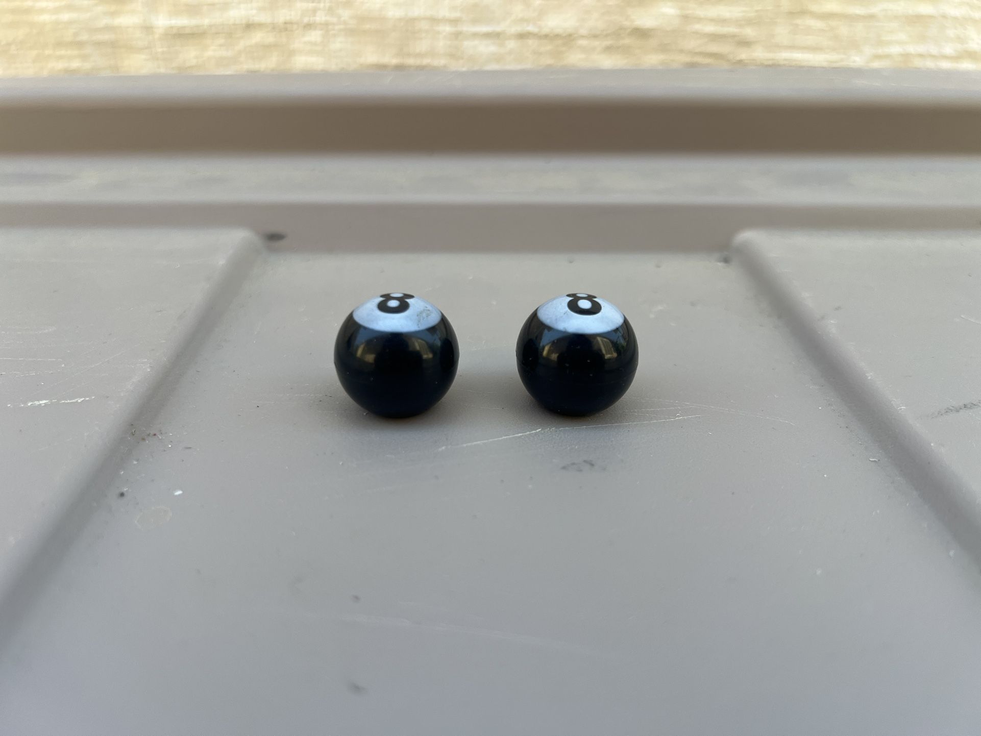 Bmx Valve Caps 8 Ball