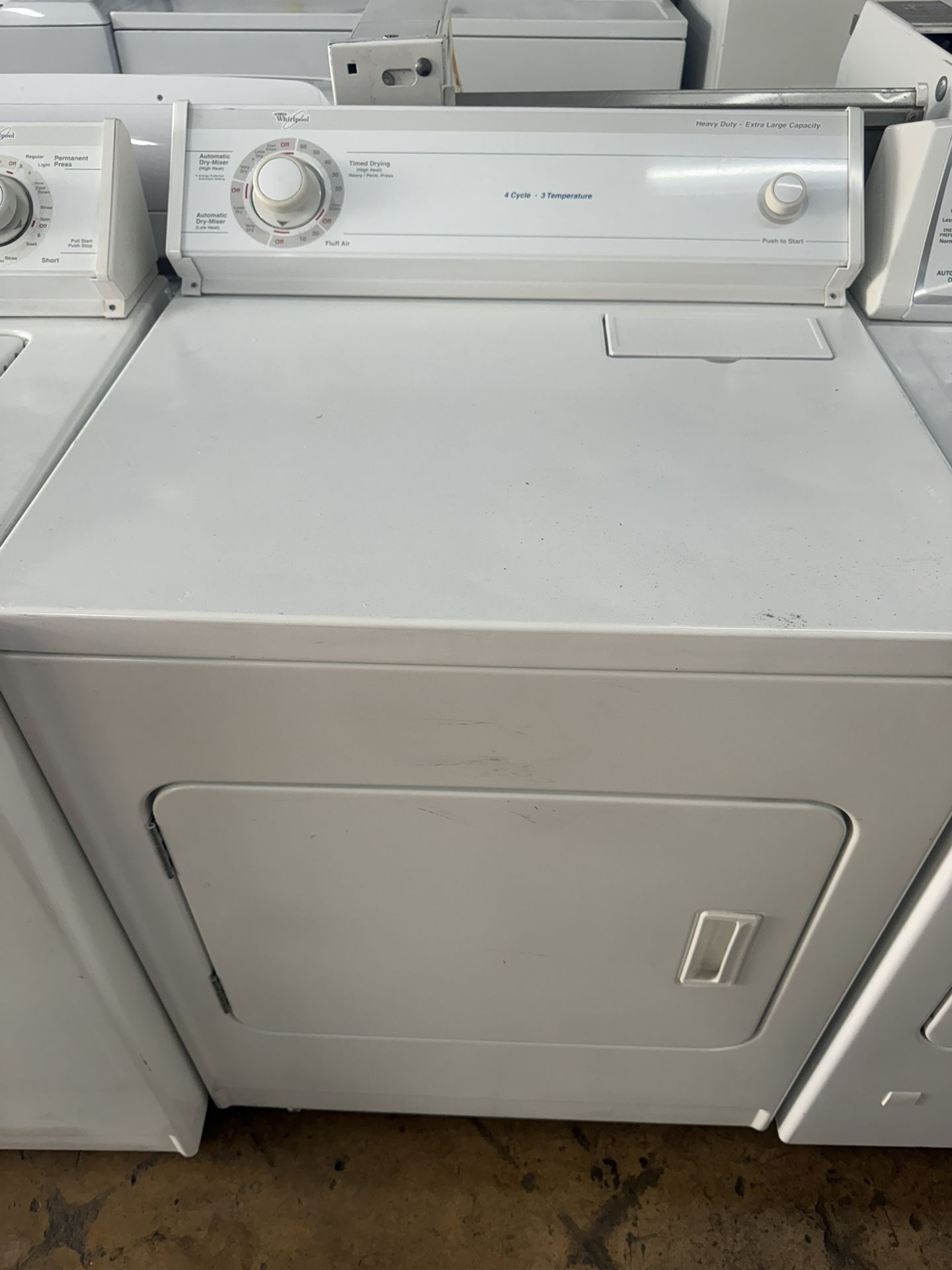 USED WHIRLPOOL ELECTRIC DRYER 