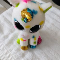 Ty Beanie Polkadotted Unicorn 