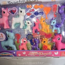 🧚‍♀️ NEW 41-piece unicorn Mega  playset