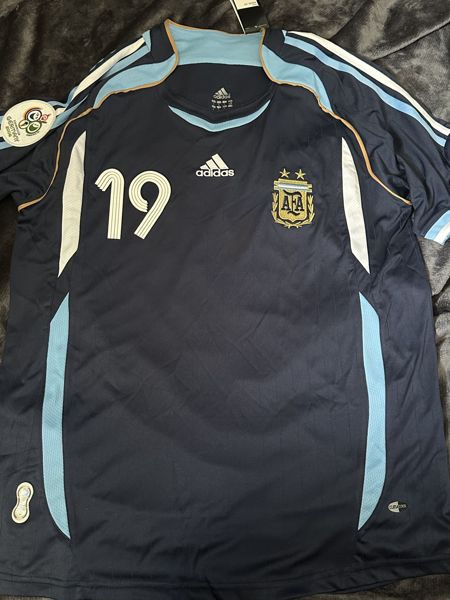 Argentina Messi Jersey Size Large