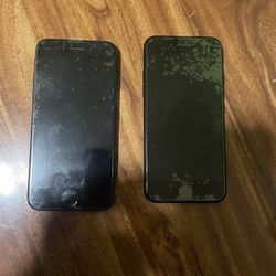 Two iPhones 7 For Parts