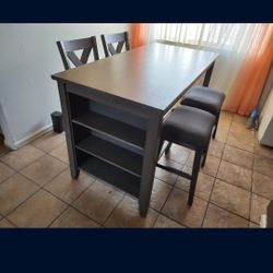 Brand New 
Dinning Table, 2 Chairs , 2 Stools
Grey Fabric
$499 + Tax
FREE LOCAL DELIVERY & SET UP
ONLINE SALES AND LITTLE SHOWROOM
FEW ITEMS ON DISPLA