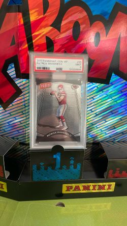 2017 Panini National Convention VIP Patrick Mahomes PSA 9