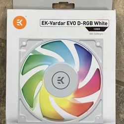 EKWB EK-Vardar EVO 120ER D-RGB Fan - White