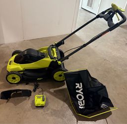 RYOBI 20’ self propel mower