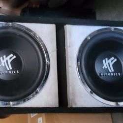 12 Inch HiFonics Subs 