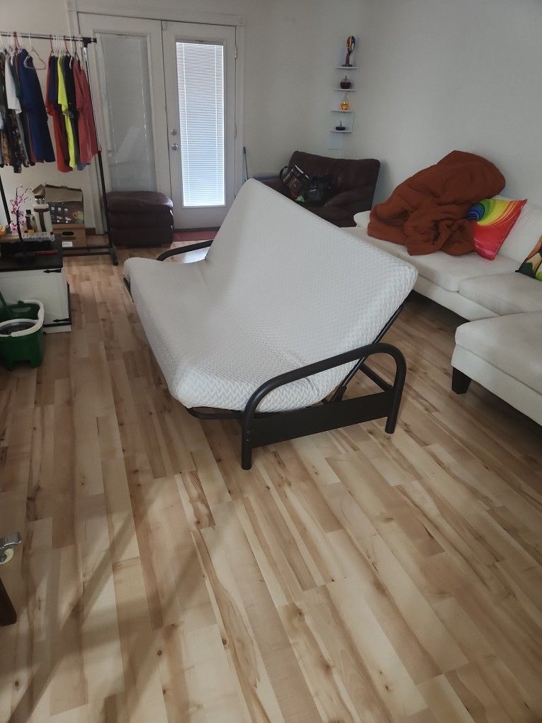 Futon Frame and Mattress
