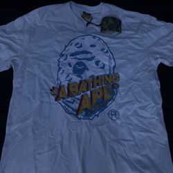 Bape Moon Ape Head Tee Size XL