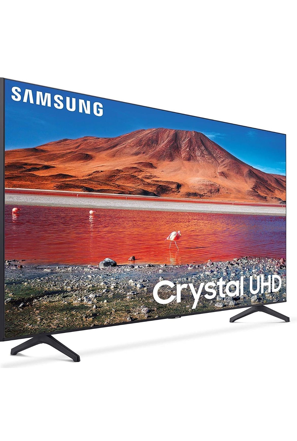 Samsung 55-inch TU-7000 Series Class Smart TV | Crystal UHD - 4K HDR - with Alexa Built-in