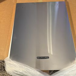 Kitchen Aid Dish Washer Face Door Plate Stainless Steel