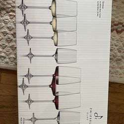 Zwiesel Sensa Set of 8  BRAND NEW - Mixed Red & White Wine Glasses
