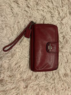 Coach Wallet Wristlet With Phone Compartment