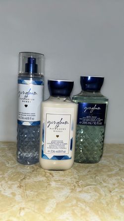 Bath & Body Works Gingham 3-Piece Set