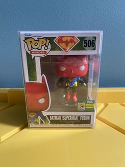 SDCC 2024 Batman/ Superman Fusion Funko Pop