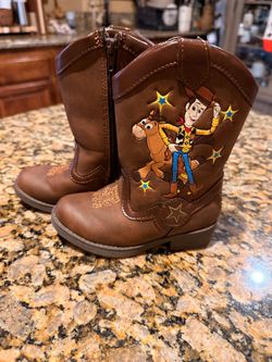 Toddler size 7 Woody Cowboy boots