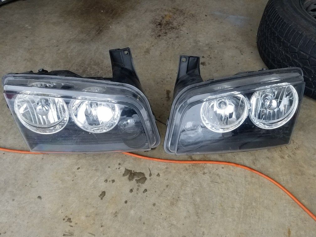 Dodge charger headlights