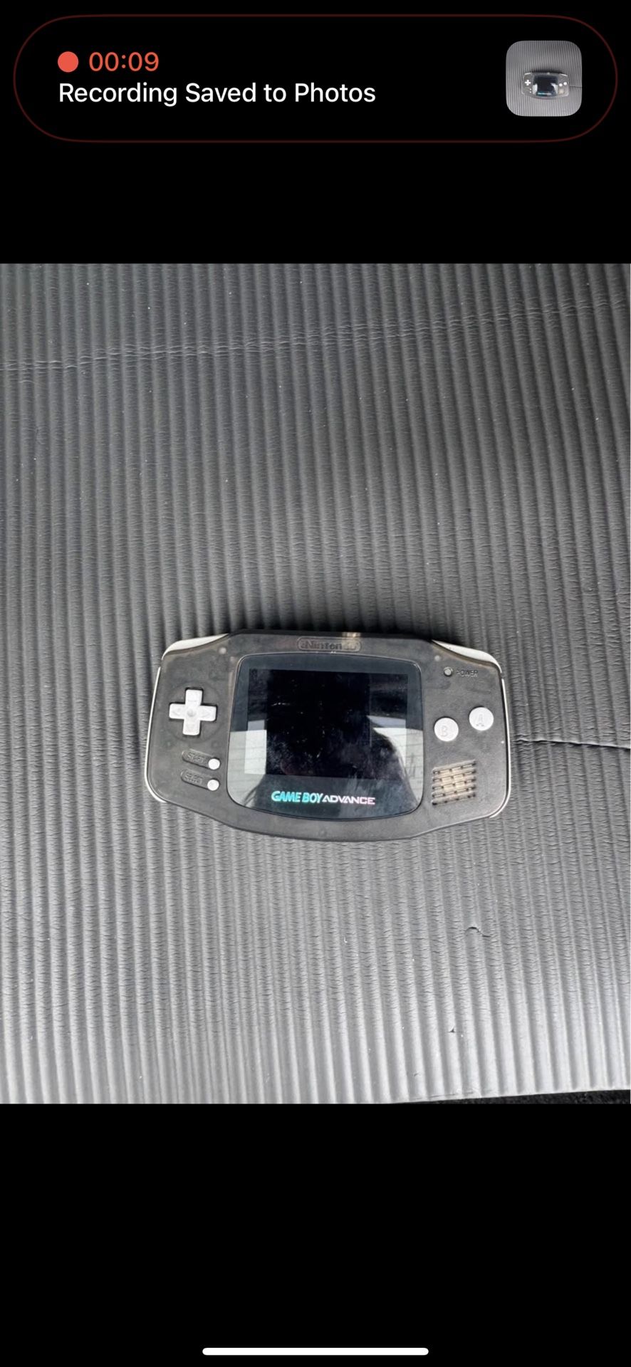 Game Boy Advanced Mod Screan