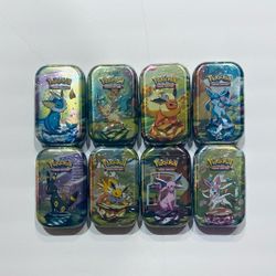 Pokemon Tcg Prismatic Evolutions Mini Tin Lot