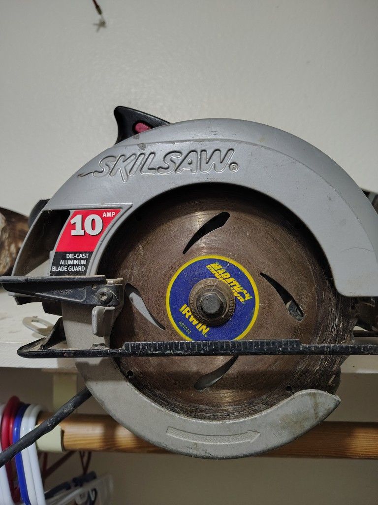Skill Saw And Belt Sander 15 Bucks